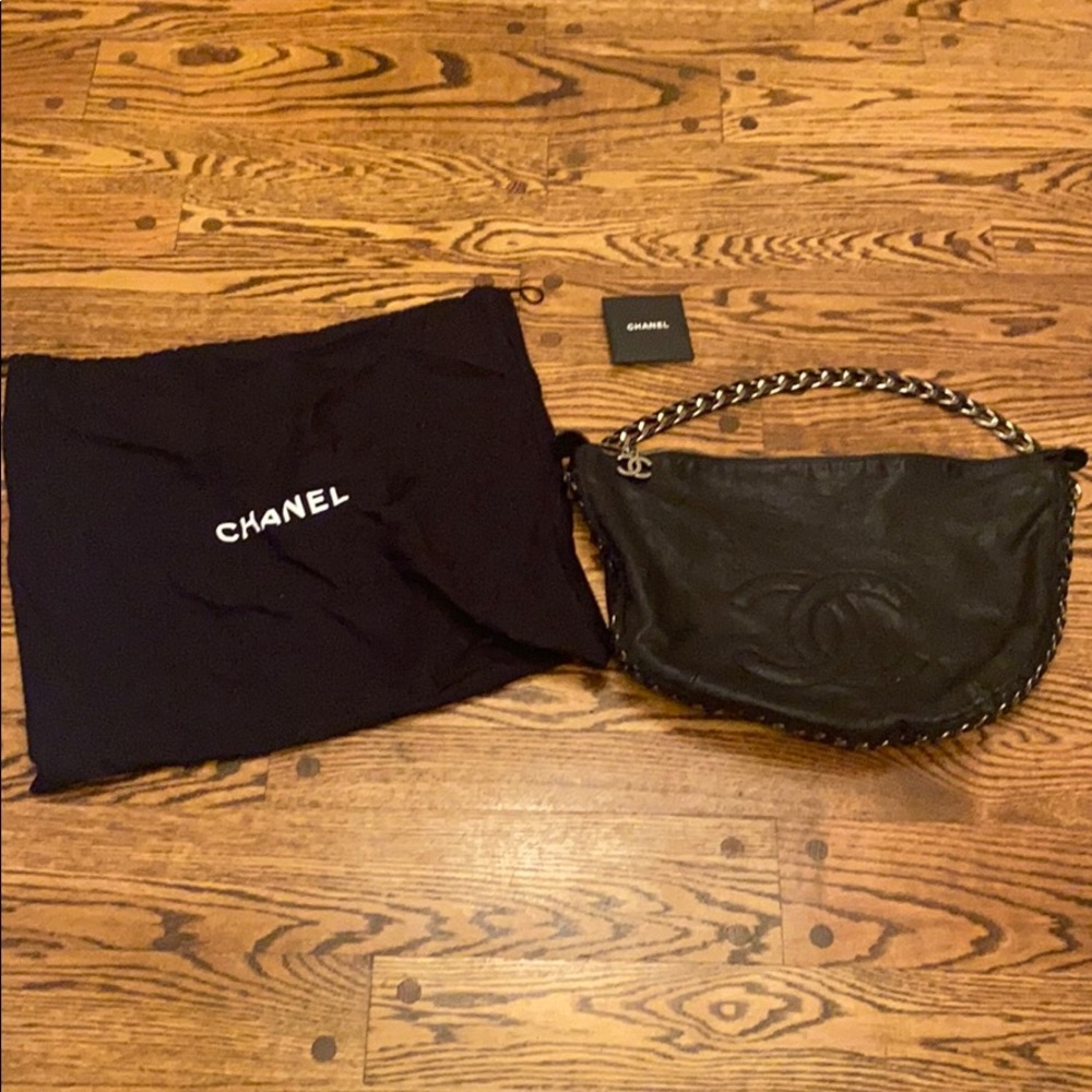 Chanel Chain Link Hobo Bag